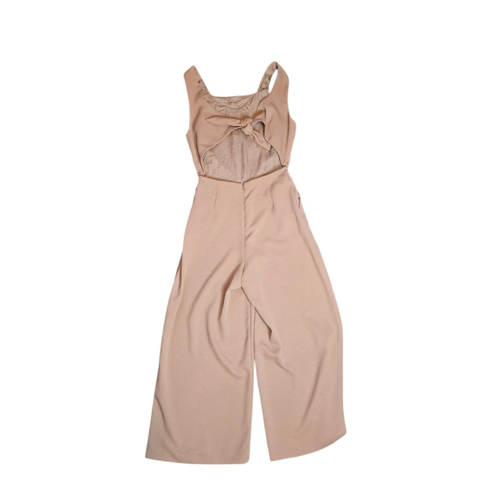 Wilfred Mauve-Brown Sleeveless Wide-Leg Jumpsuit - Picture 3 of 7